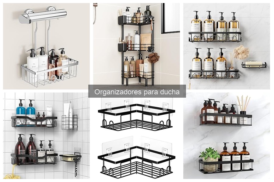 Tipos de Organizadores para Ducha: Guía y Ventajas