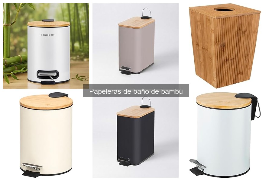 Tipos de Papeleras de Baño de Bambú: Guía Completa