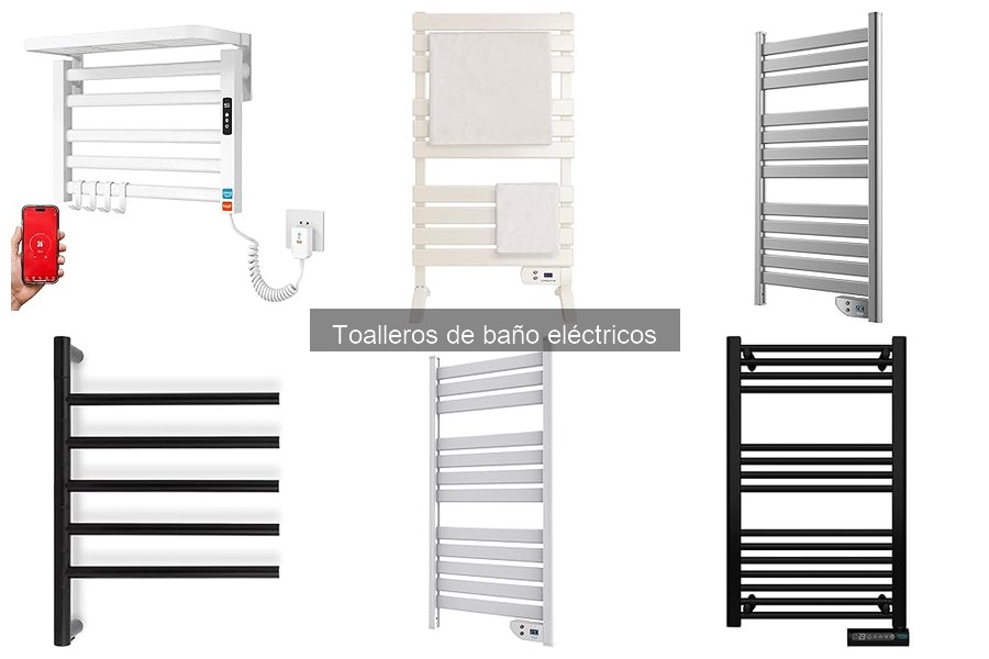 Tipos de toalleros de baño eléctricos: Guía completa