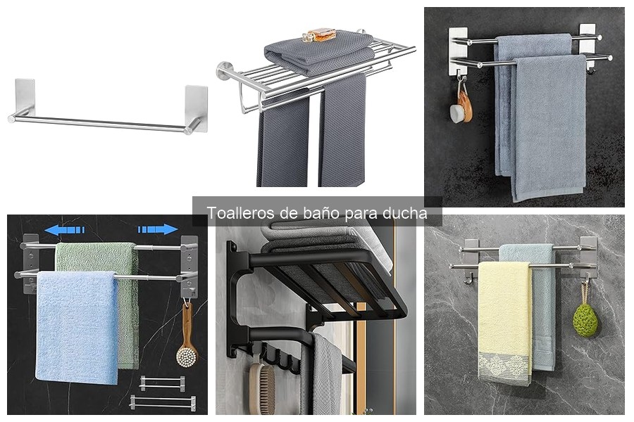 Tipos de Toalleros de Baño para Ducha: Guía Completa