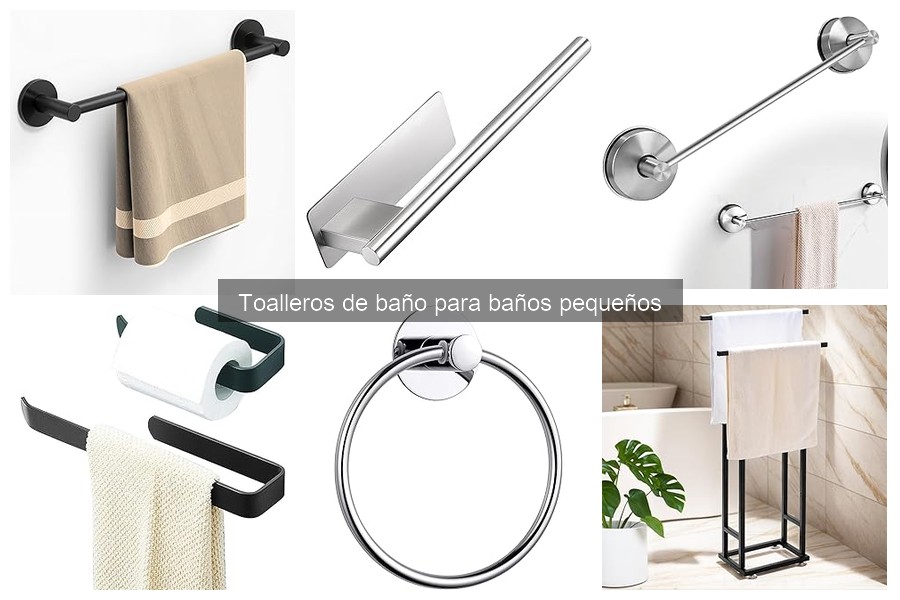 Tipos de toalleros para baños pequeños: opciones prácticas
