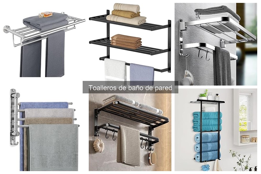 Toalleros de Baño de Pared: Estilos Modernos para tu Hogar
