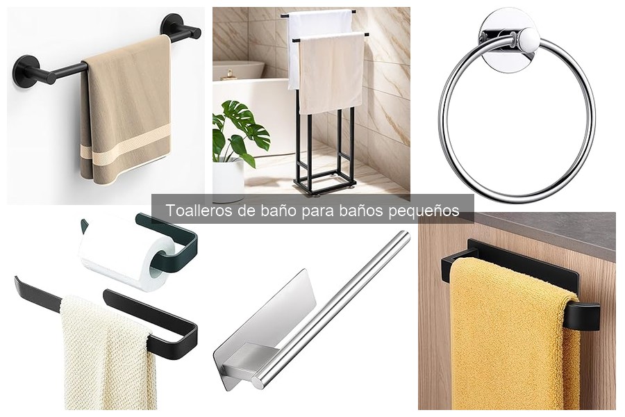 Toalleros de baño para espacios pequeños: ¿Qué son y sus ventajas?