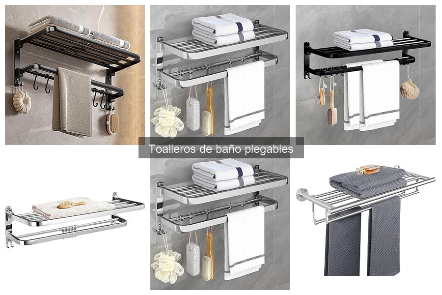 Toalleros Plegables Modernos y Elegantes para Tu Baño
