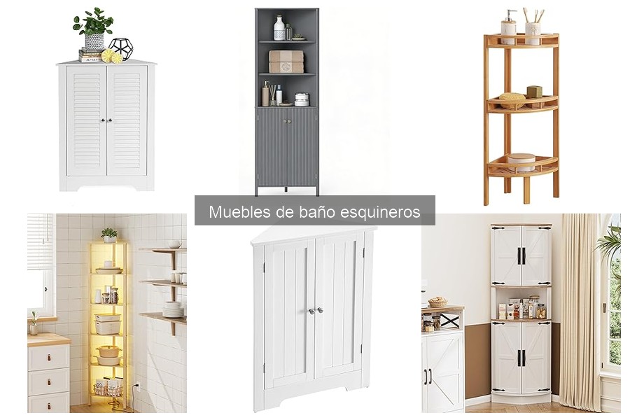 Transformaciones de Baños con Muebles Esquineros