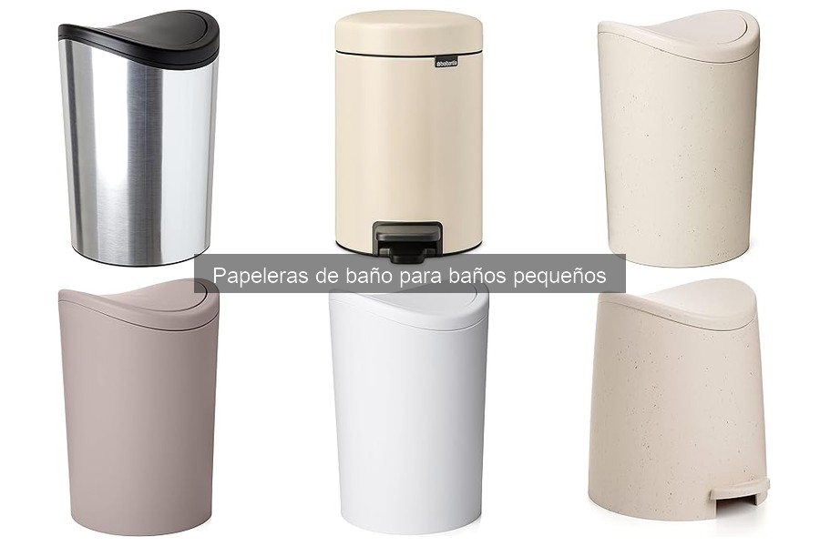 Usos Creativos de Papeleras de Baño Pequeñas