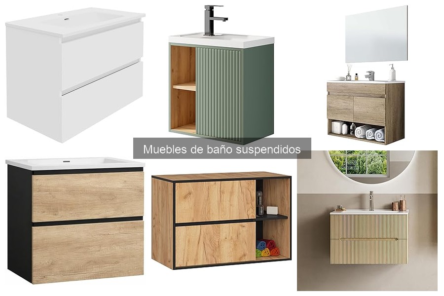 Ventajas de elegir muebles de baño suspendidos