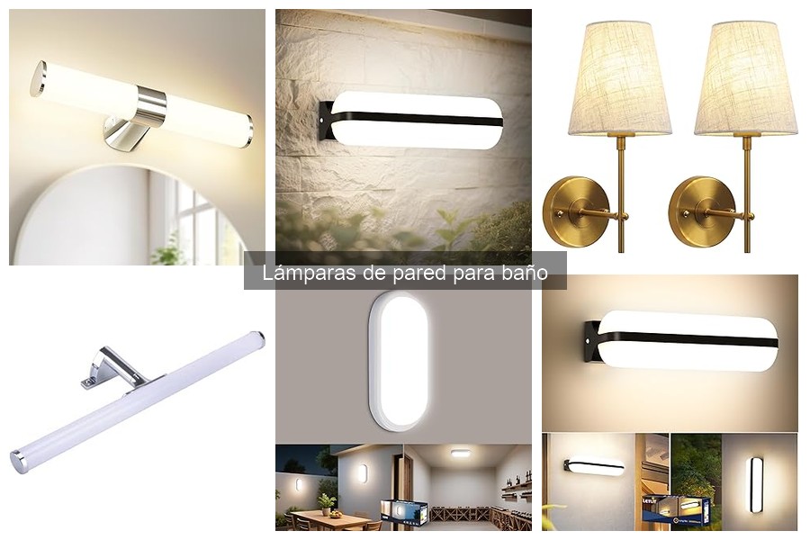 Ventajas de Lámparas de Pared en el Baño: Ilumina con Estilo