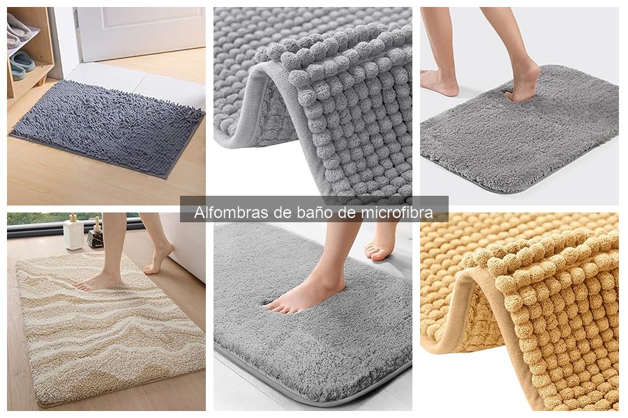 Ventajas de las alfombras de baño de microfibra