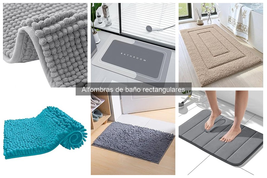 Ventajas de las alfombras de baño rectangulares en tu hogar