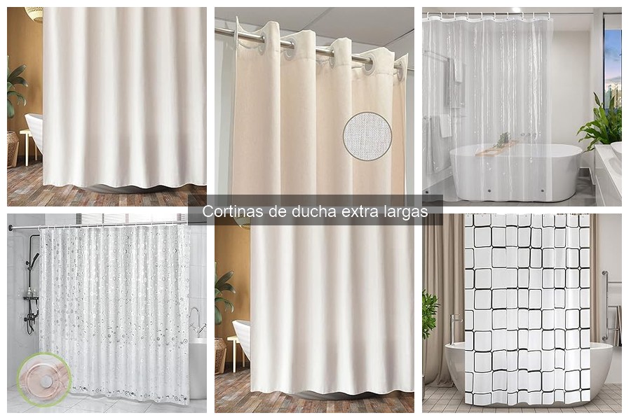 Ventajas de las Cortinas de Ducha Extra Largas para tu Baño