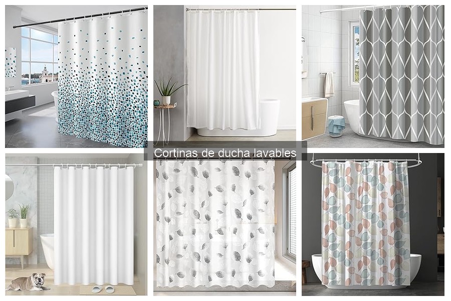 Ventajas de las Cortinas de Ducha Lavables frente a Desechables