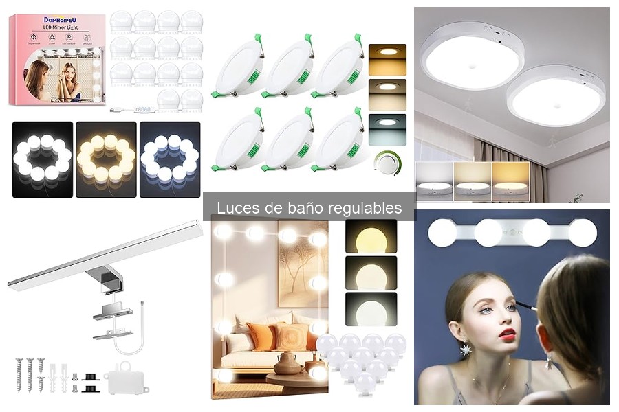 Ventajas de las luces de baño regulables para tu hogar