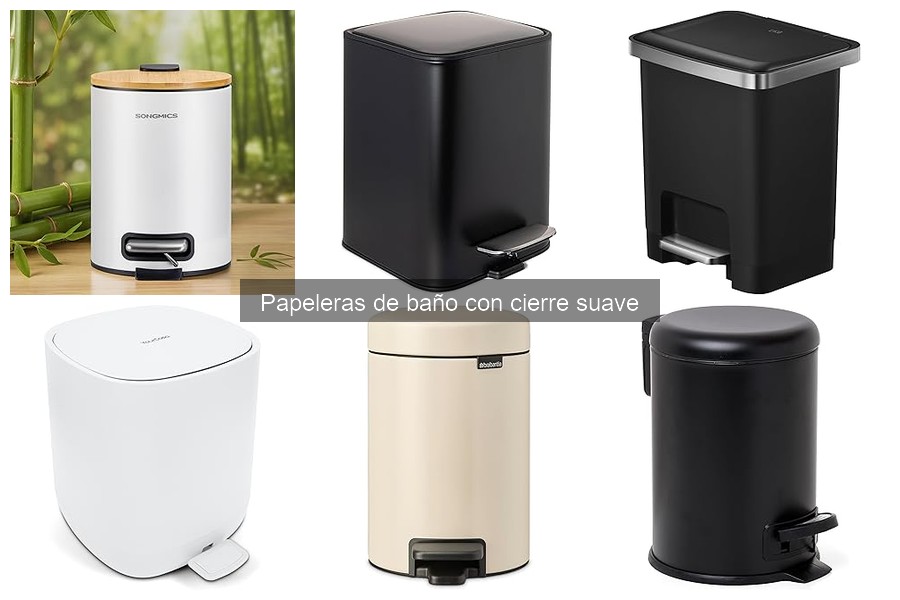Ventajas de las Papeleras de Baño con Cierre Suave