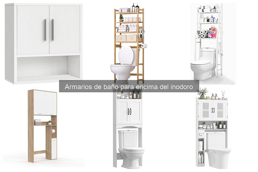 Ventajas de los armarios de baño sobre el inodoro en espacios pequeños