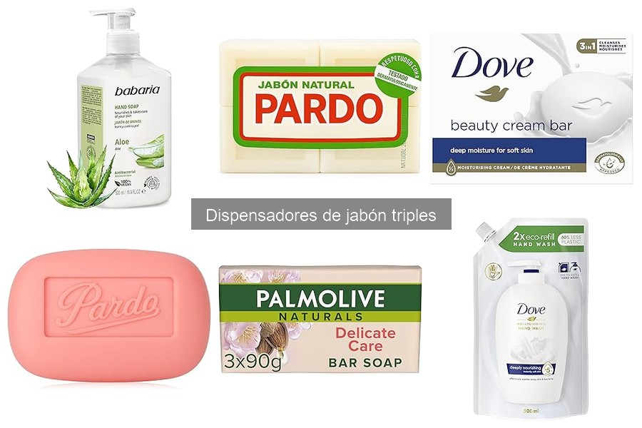Ventajas de los dispensadores de jabón triples para tu baño