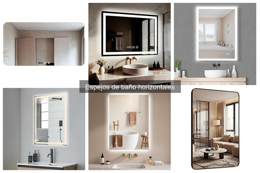 Ventajas de los Espejos de Baño Horizontales y sus Usos