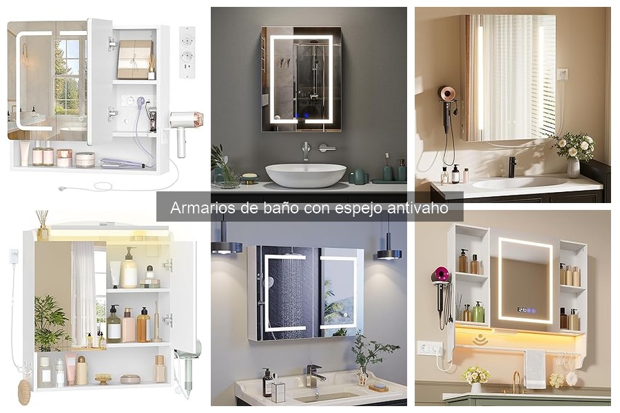 Ventajas de un Armario de Baño con Espejo Antivaho