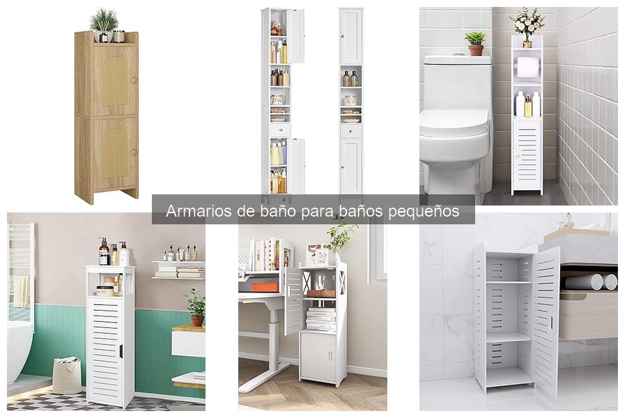 Ventajas de un armario de baño frente a estanterías