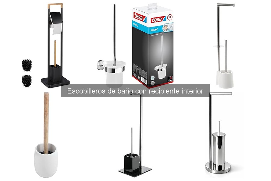 Ventajas de un escobillero de baño con recipiente interior