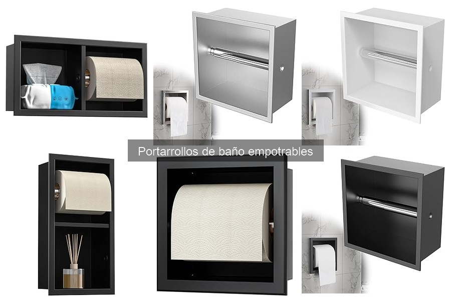Ventajas de un Portarrollos Empotrable en el Baño