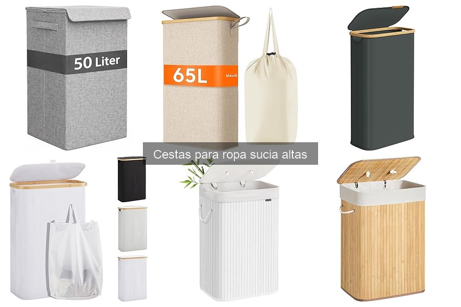Ventajas de usar cestas para ropa sucia altas