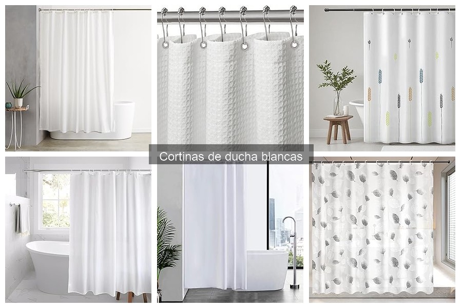 Ventajas de Usar Cortinas de Ducha Blancas en Tu Baño