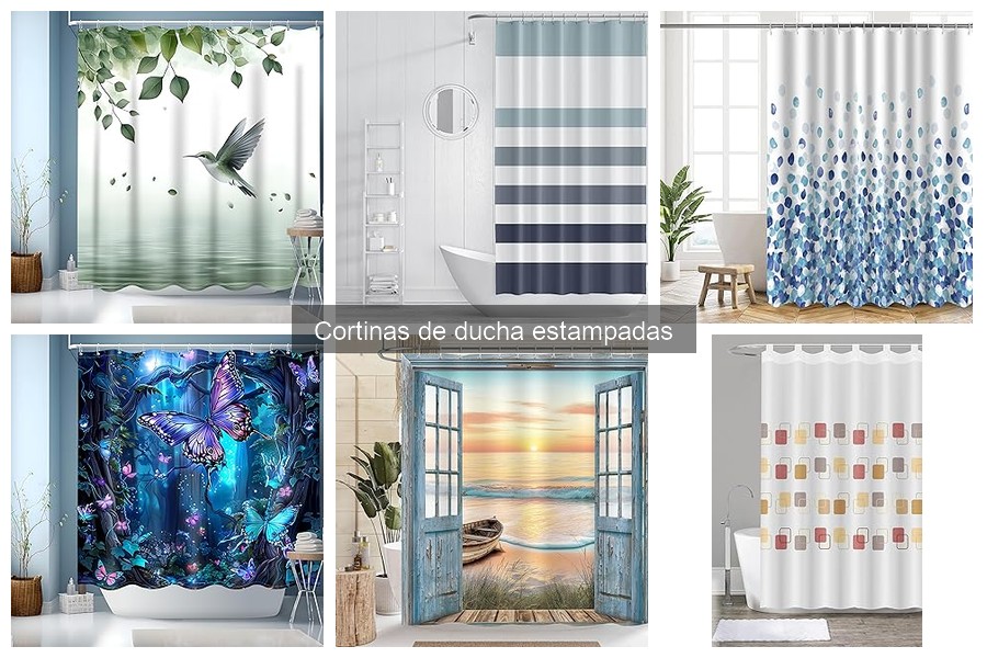 Ventajas de usar cortinas de ducha estampadas en tu baño