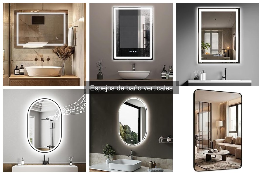 Ventajas de usar espejos de baño verticales para tu espacio