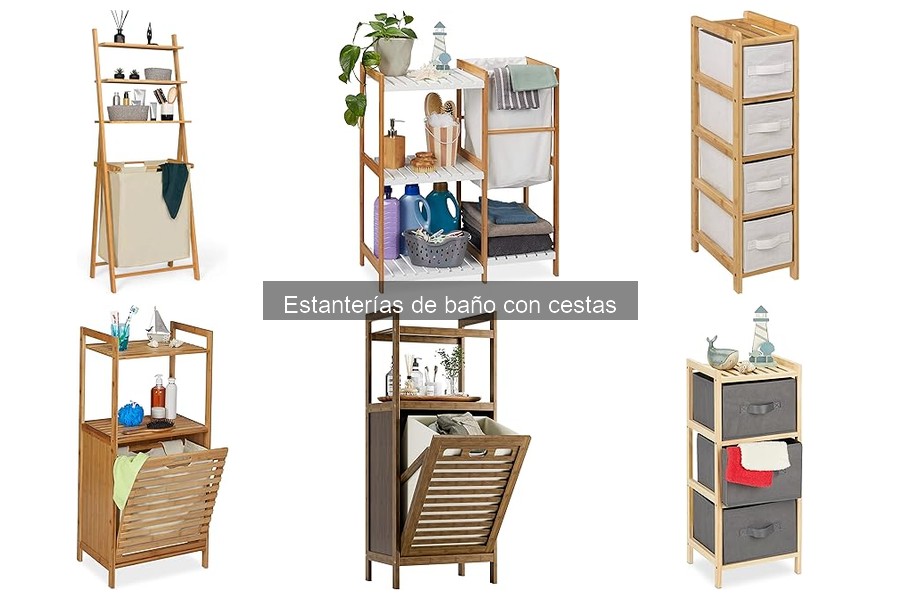 Ventajas de usar estanterías de baño con cestas