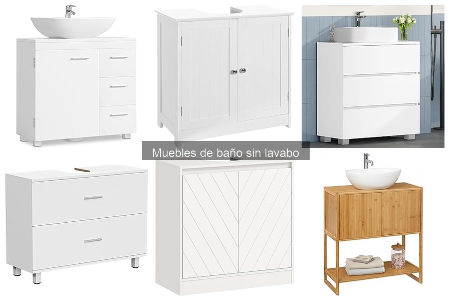 Ventajas de Usar Muebles de Baño Sin Lavabo para tu Espacio