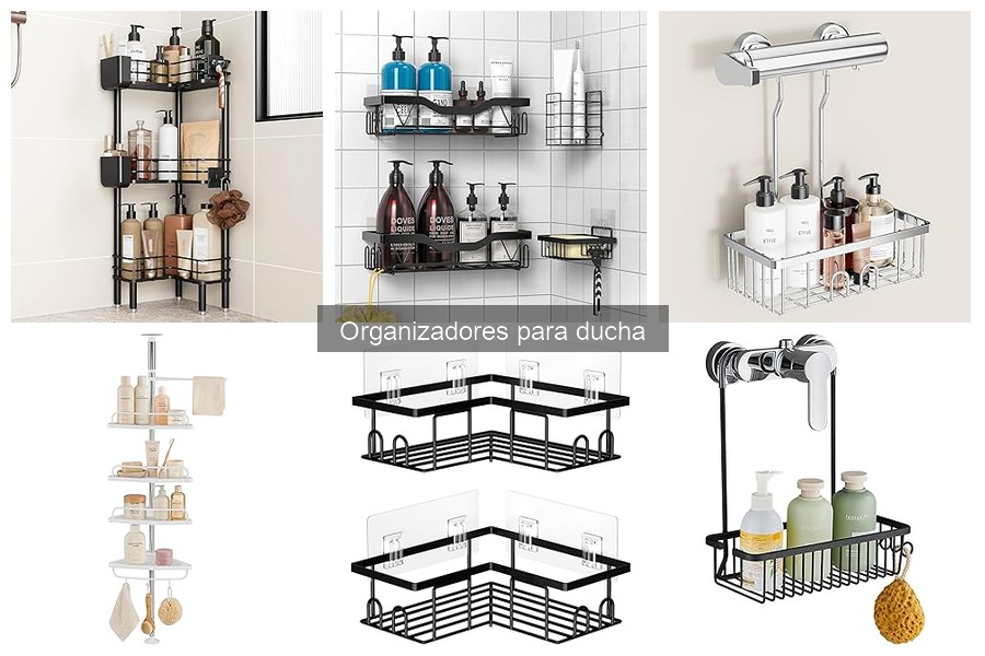 Ventajas de usar organizadores para ducha: ¡Optimiza tu espacio!
