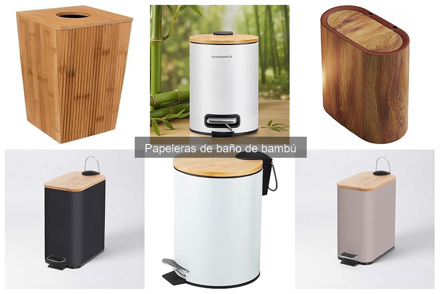 Ventajas de Usar Papeleras de Baño de Bambú