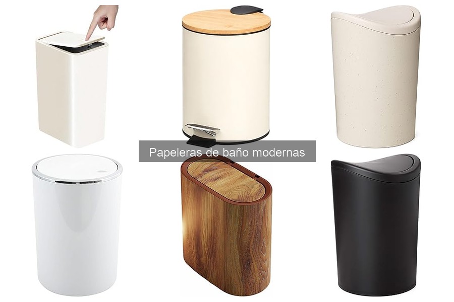Ventajas de usar papeleras de baño modernas y estilosas