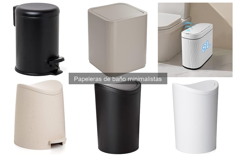 Ventajas de usar papeleras minimalistas en el baño