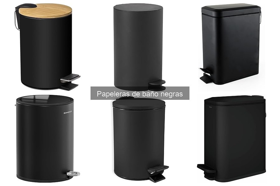 Ventajas de Usar Papeleras Negras en el Baño