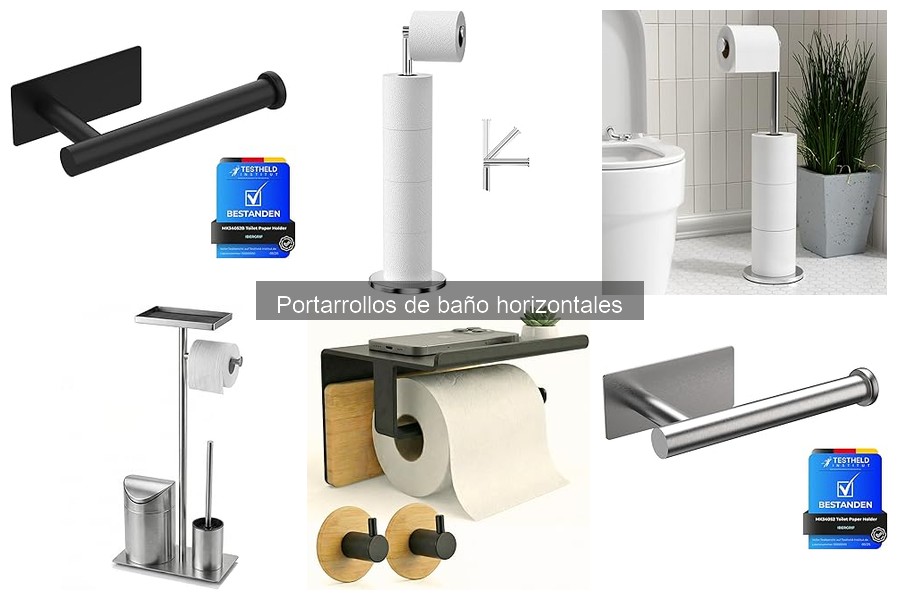 Ventajas de usar portarrollos de baño horizontales