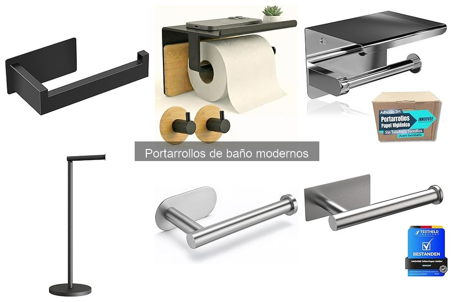 Ventajas de Usar Portarrollos de Baño Modernos