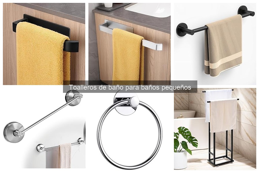 Ventajas de usar toalleros en baños pequeños | Optimiza tu espacio