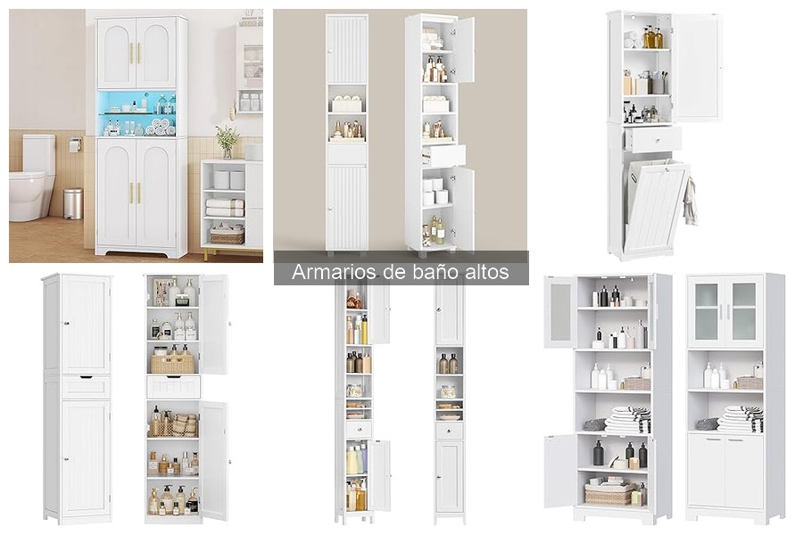 Ventajas de usar un armario de baño alto para tu hogar