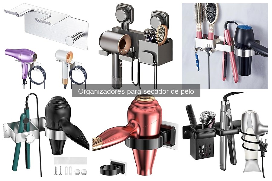 Ventajas de usar un organizador para secador de pelo