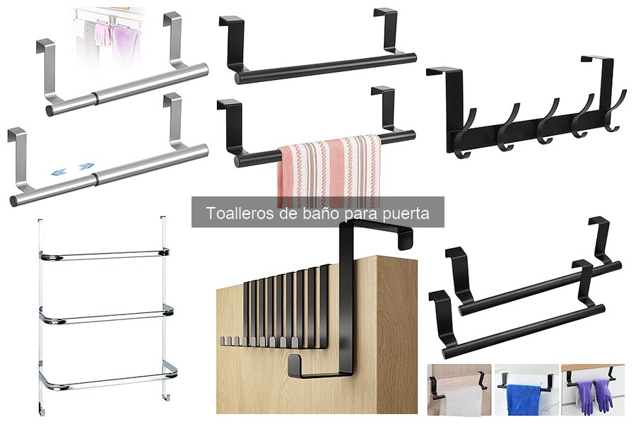Ventajas de usar un toallero de baño para puerta
