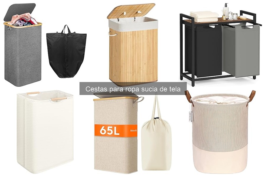 Ventajas y desventajas de cestas de ropa sucia de tela