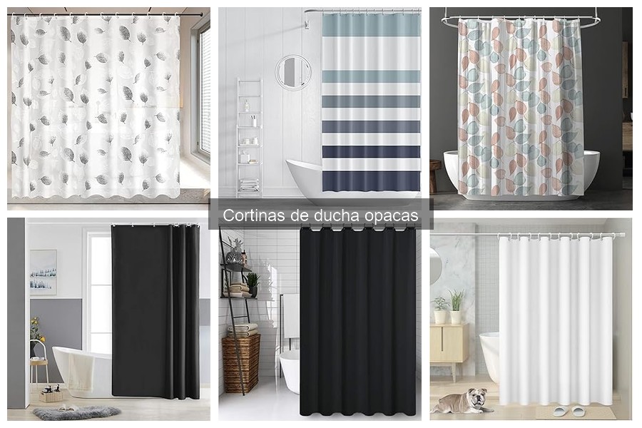 Ventajas y desventajas de cortinas de ducha opacas