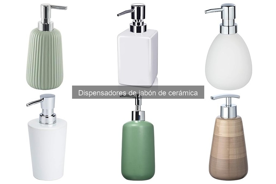 Ventajas y desventajas de dispensadores de jabón de cerámica