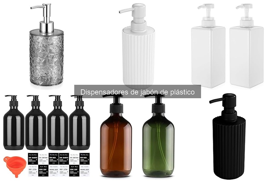 Ventajas y desventajas de dispensadores de jabón de plástico