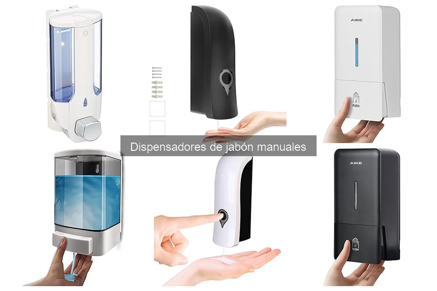 Ventajas y desventajas de dispensadores de jabón manuales