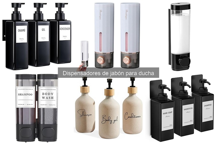 Ventajas y desventajas de dispensadores de jabón para ducha