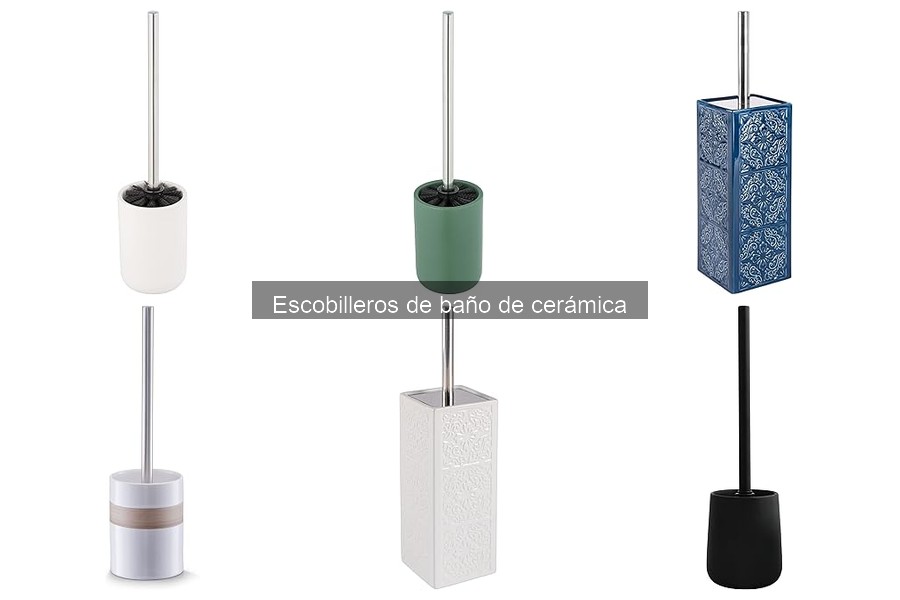 Ventajas y desventajas de escobilleros de cerámica en baño