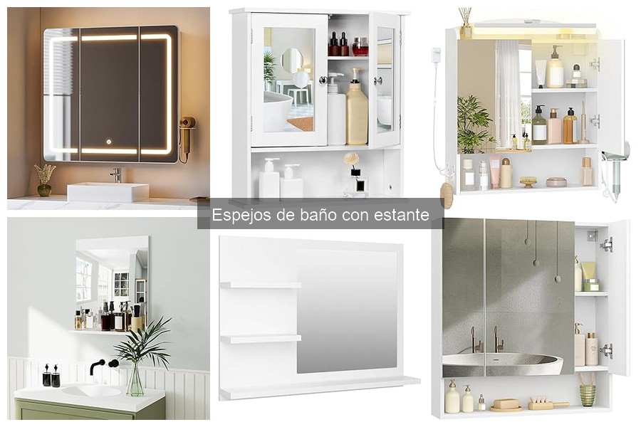 Ventajas y Desventajas de Espejos de Baño con Estante